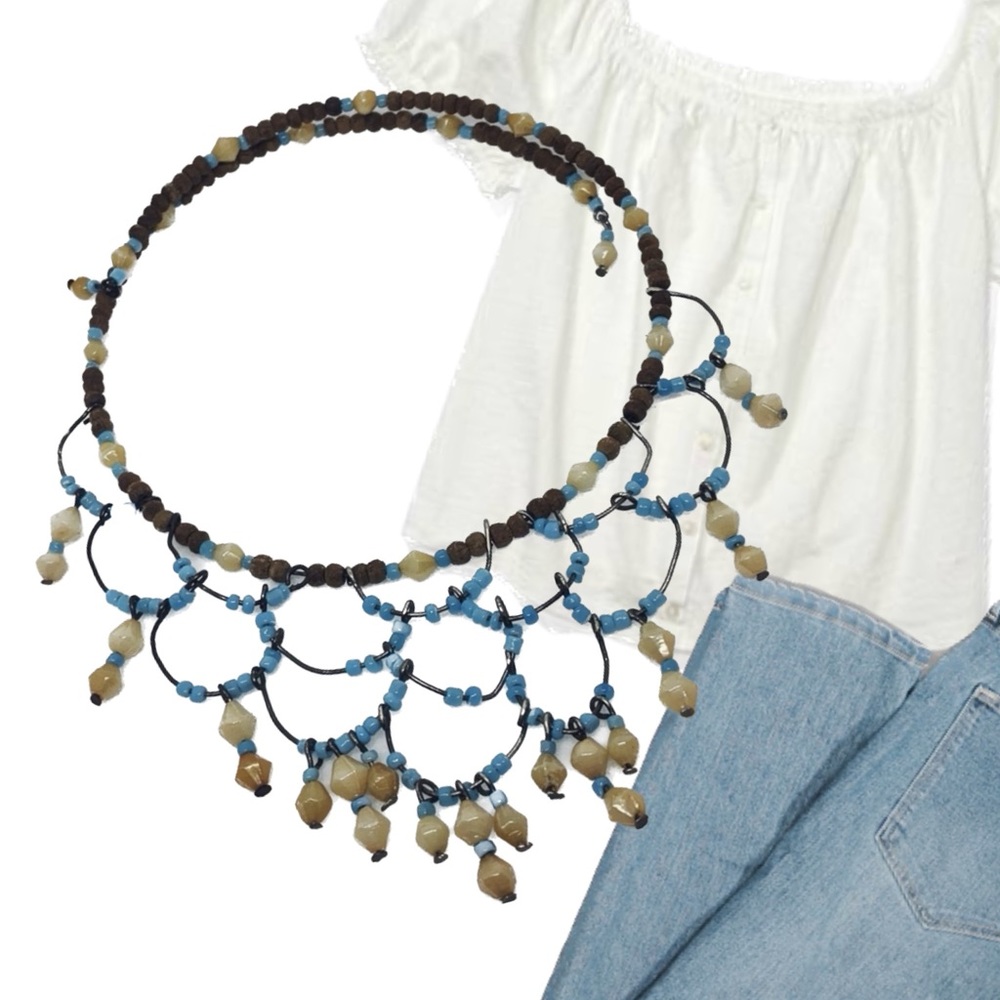 Vintage Beaded Choker